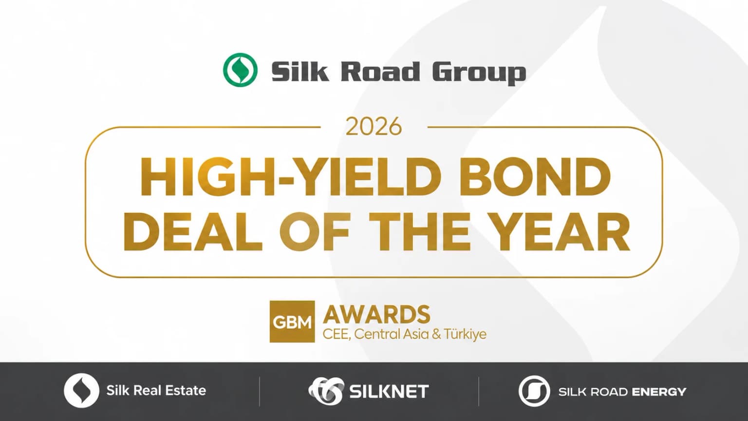 Silk Road Group Wins Prestigious International Financial Award in 2026