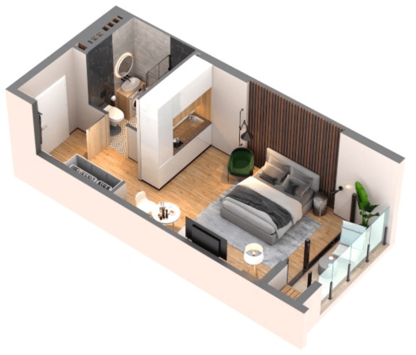 Studio Floor Plan