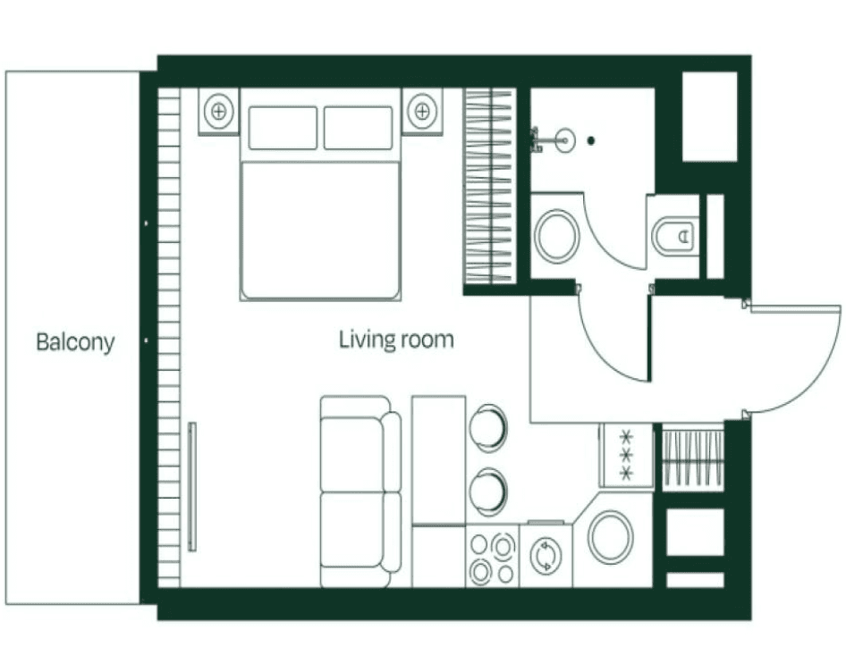 Studio Floor Plan
