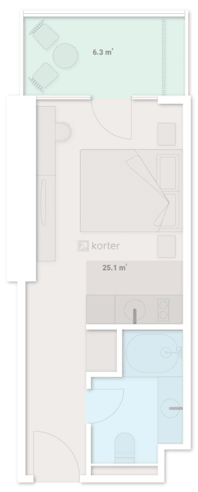 Studio Floor Plan