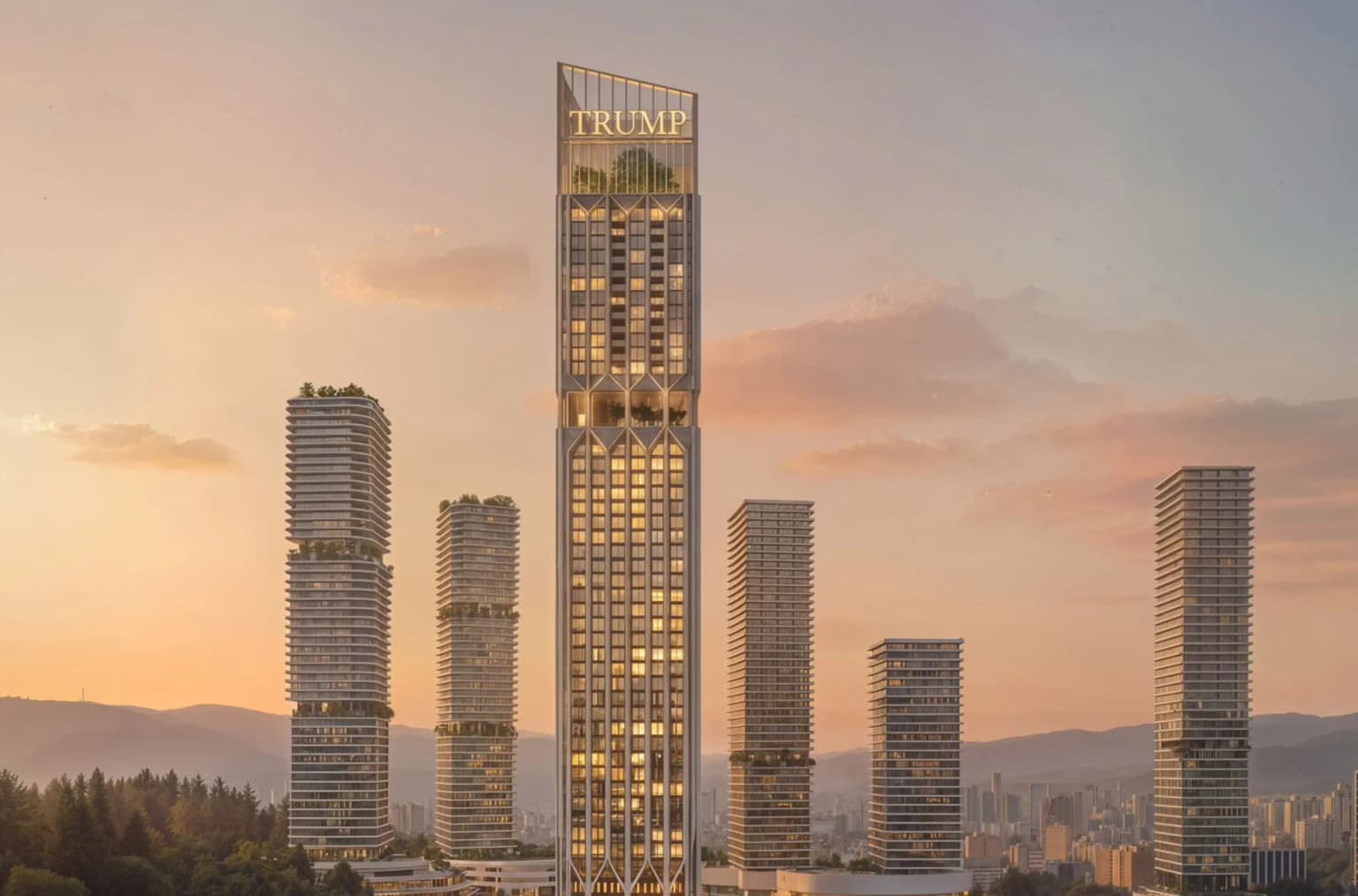 Trump Tower Tiflis vorgestellt — angekündigtes Investitionsvolumen 2 Milliarden Dollar